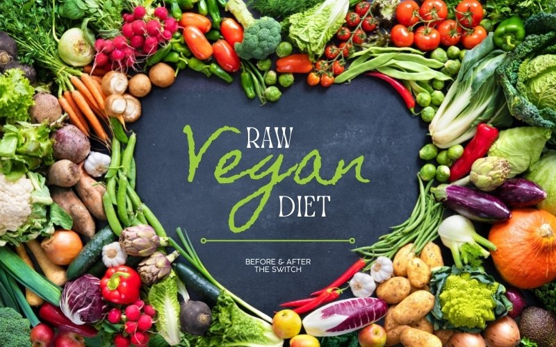 Raw Vegan Diets: Before and After the Switch