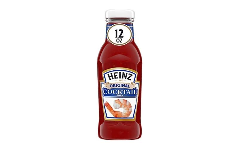 bottle of heinz cocktail sauce